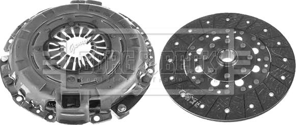 Borg & Beck HK2743 - Kit frizione www.autoricambit.com