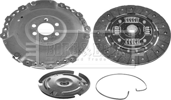 Borg & Beck HK7749 - Kit frizione www.autoricambit.com