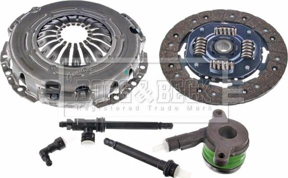 Borg & Beck HKT1582 - Kit frizione www.autoricambit.com