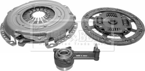 Borg & Beck HKT1009 - Kit frizione www.autoricambit.com