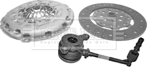 Borg & Beck HKT1390 - Kit frizione www.autoricambit.com