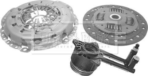 Borg & Beck HKT1317 - Kit frizione www.autoricambit.com