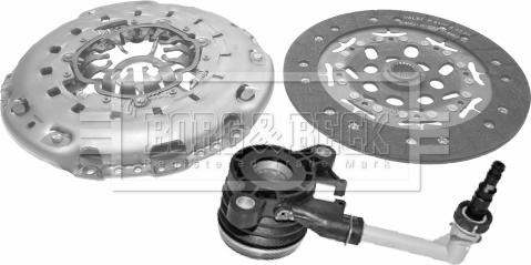 Borg & Beck HKT1331 - Kit frizione www.autoricambit.com