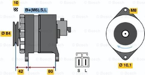 BOSCH 9 120 334 632 - Alternatore www.autoricambit.com