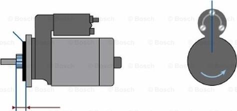 BOSCH 6 004 AA0 021 - Motorino d'avviamento www.autoricambit.com