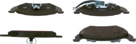 BOSCH 0 986 494 495 - Kit pastiglie freno, Freno a disco www.autoricambit.com