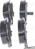 BOSCH 0 986 494 496 - Kit pastiglie freno, Freno a disco www.autoricambit.com