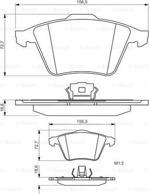 BOSCH 0 986 494 492 - Kit pastiglie freno, Freno a disco www.autoricambit.com