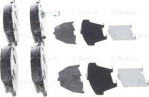 BOSCH 0 986 494 444 - Kit pastiglie freno, Freno a disco www.autoricambit.com