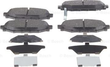 BOSCH 0 986 494 444 - Kit pastiglie freno, Freno a disco www.autoricambit.com