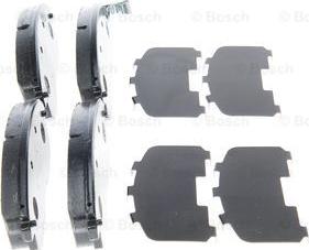 BOSCH 0 986 494 443 - Kit pastiglie freno, Freno a disco www.autoricambit.com