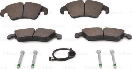 BOSCH 0 986 494 456 - Kit pastiglie freno, Freno a disco www.autoricambit.com