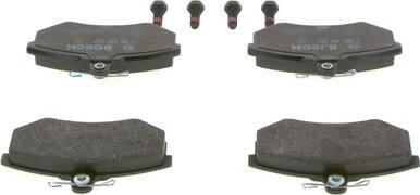 BOSCH 0 986 494 544 - Kit pastiglie freno, Freno a disco www.autoricambit.com