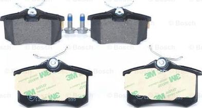 BOSCH 0 986 494 516 - Kit pastiglie freno, Freno a disco www.autoricambit.com