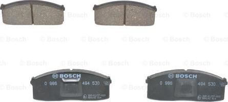 BOSCH 0 986 494 530 - Kit pastiglie freno, Freno a disco www.autoricambit.com