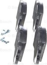 BOSCH 0 986 494 575 - Kit pastiglie freno, Freno a disco www.autoricambit.com