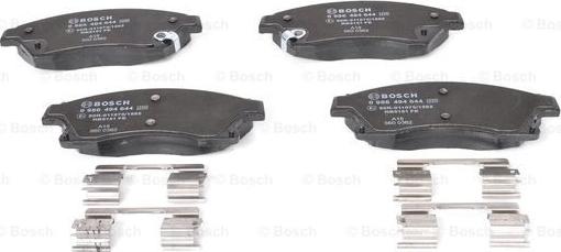 BOSCH 0 986 494 644 - Kit pastiglie freno, Freno a disco www.autoricambit.com