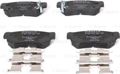 BOSCH 0 986 494 635 - Kit pastiglie freno, Freno a disco www.autoricambit.com