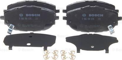 BOSCH 0 986 494 676 - Kit pastiglie freno, Freno a disco www.autoricambit.com