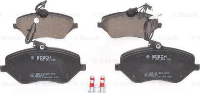 BOSCH 0 986 494 098 - Kit pastiglie freno, Freno a disco www.autoricambit.com