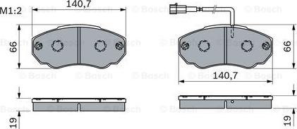 BOSCH 0 986 494 048 - Kit pastiglie freno, Freno a disco www.autoricambit.com