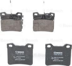 BOSCH 0 986 494 055 - Kit pastiglie freno, Freno a disco www.autoricambit.com