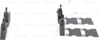 BOSCH 0 986 494 055 - Kit pastiglie freno, Freno a disco www.autoricambit.com