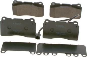 BOSCH 0 986 494 069 - Kit pastiglie freno, Freno a disco www.autoricambit.com