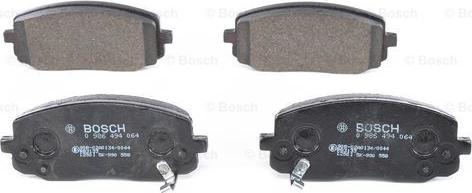 BOSCH 0 986 494 064 - Kit pastiglie freno, Freno a disco www.autoricambit.com