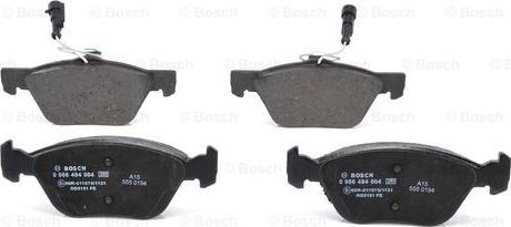 BOSCH 0 986 494 004 - Kit pastiglie freno, Freno a disco www.autoricambit.com