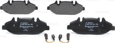 BOSCH 0 986 494 081 - Kit pastiglie freno, Freno a disco www.autoricambit.com