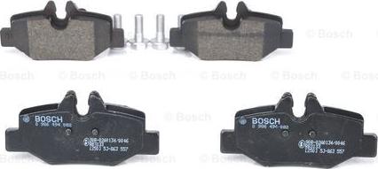 BOSCH 0 986 494 082 - Kit pastiglie freno, Freno a disco www.autoricambit.com