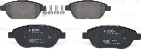 BOSCH 0 986 494 038 - Kit pastiglie freno, Freno a disco www.autoricambit.com