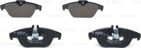 BOSCH 0 986 494 162 - Kit pastiglie freno, Freno a disco www.autoricambit.com