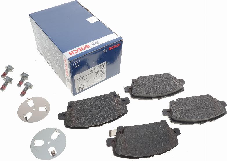 BOSCH 0 986 494 136 - Kit pastiglie freno, Freno a disco www.autoricambit.com