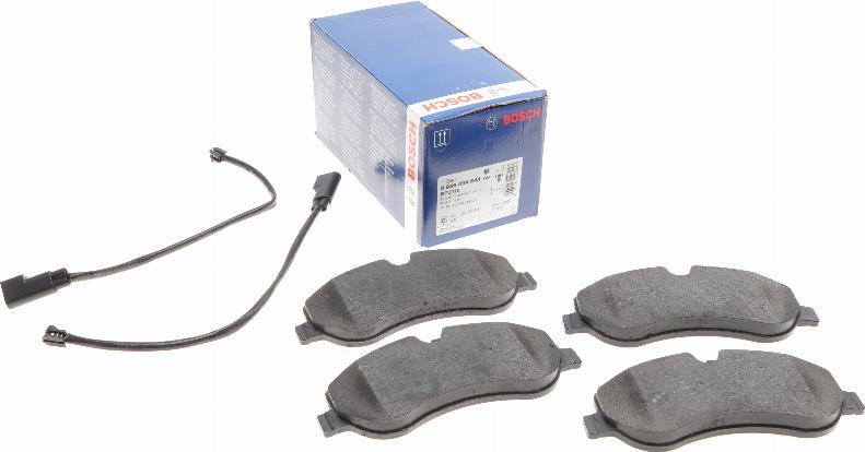 BOSCH 0 986 494 844 - Kit pastiglie freno, Freno a disco www.autoricambit.com