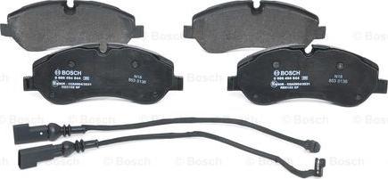 BOSCH 0 986 494 844 - Kit pastiglie freno, Freno a disco www.autoricambit.com