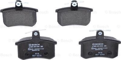 BOSCH 0 986 494 846 - Kit pastiglie freno, Freno a disco www.autoricambit.com