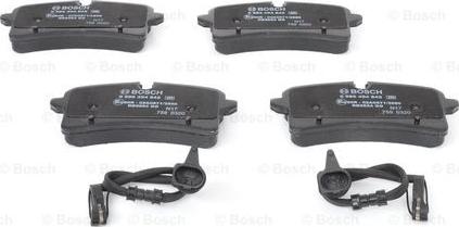 BOSCH 0 986 494 842 - Kit pastiglie freno, Freno a disco www.autoricambit.com