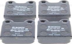 BOSCH 0 986 494 847 - Kit pastiglie freno, Freno a disco www.autoricambit.com