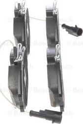 BOSCH 0 986 494 851 - Kit pastiglie freno, Freno a disco www.autoricambit.com