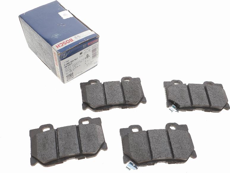 BOSCH 0 986 494 863 - Kit pastiglie freno, Freno a disco www.autoricambit.com