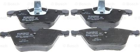 BOSCH 0 986 494 808 - Kit pastiglie freno, Freno a disco www.autoricambit.com