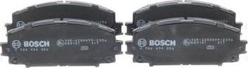 BOSCH 0 986 494 886 - Kit pastiglie freno, Freno a disco www.autoricambit.com