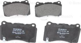 BOSCH 0 986 494 880 - Kit pastiglie freno, Freno a disco www.autoricambit.com