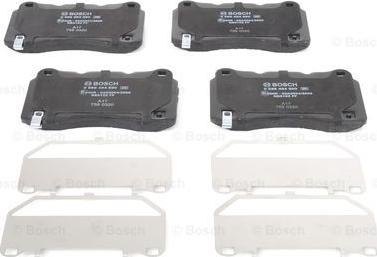 BOSCH 0 986 494 880 - Kit pastiglie freno, Freno a disco www.autoricambit.com