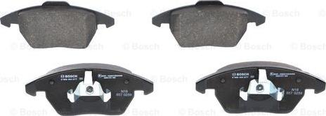 BOSCH 0 986 494 877 - Kit pastiglie freno, Freno a disco www.autoricambit.com