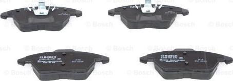 BOSCH 0 986 494 877 - Kit pastiglie freno, Freno a disco www.autoricambit.com