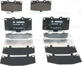 BOSCH 0 986 494 398 - Kit pastiglie freno, Freno a disco www.autoricambit.com