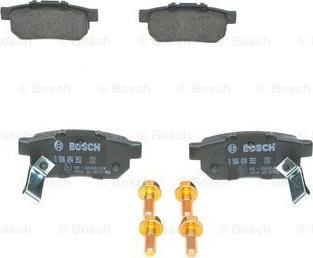 BOSCH 0 986 494 392 - Kit pastiglie freno, Freno a disco www.autoricambit.com